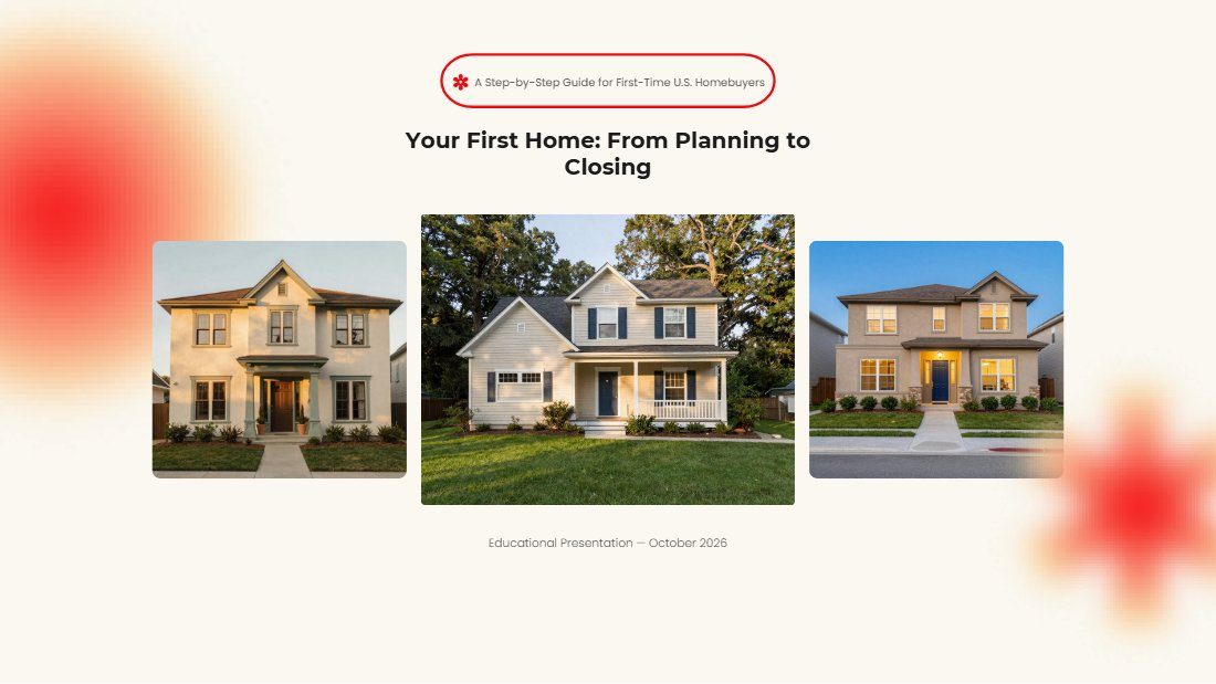 Cover of Buying Your First Home