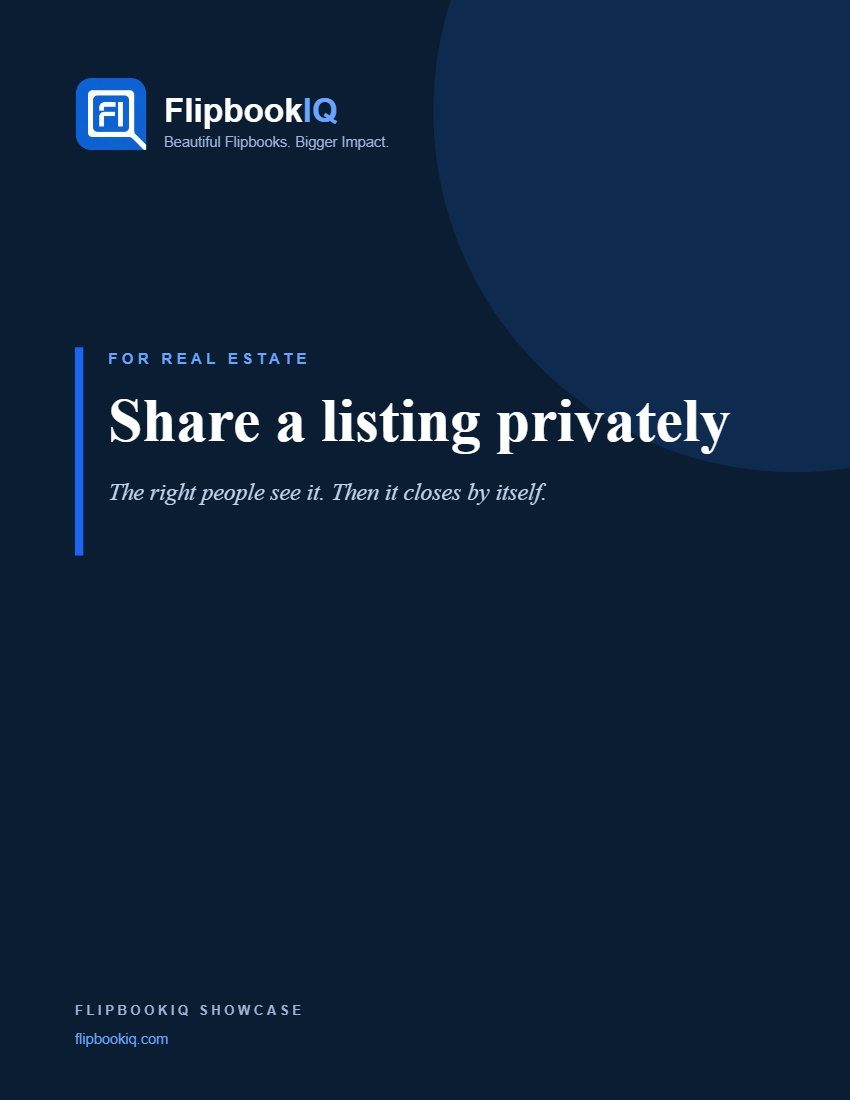 Cover of Share a listing privately