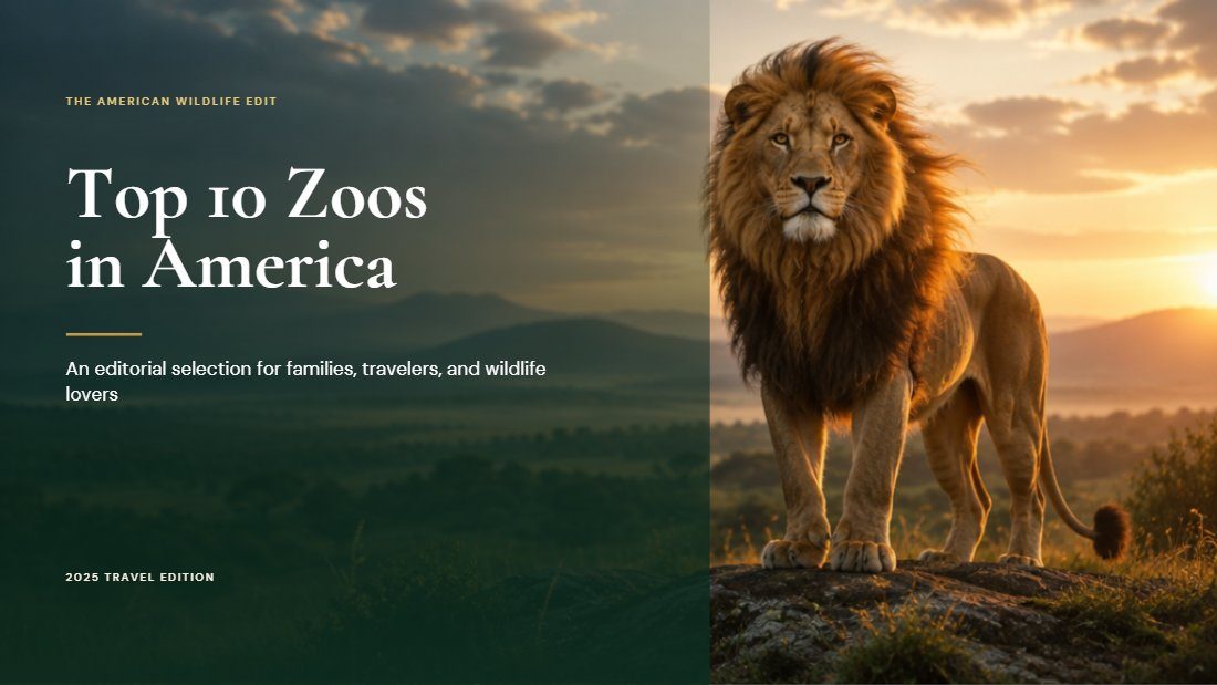 Cover of Top 10 Zoos in America